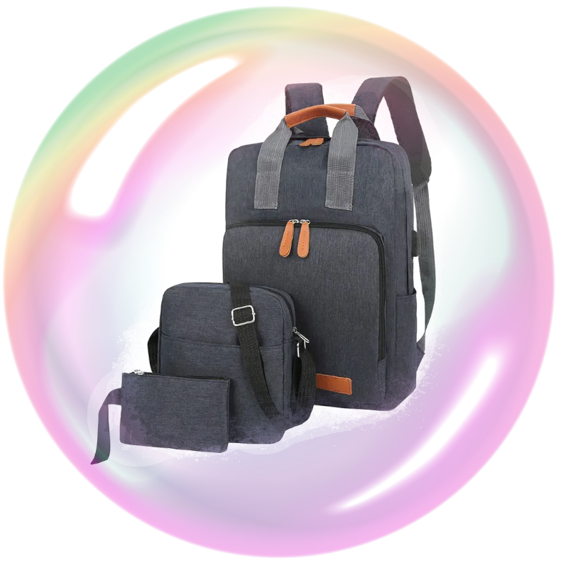 Schultasche-Set 3 Tlg.