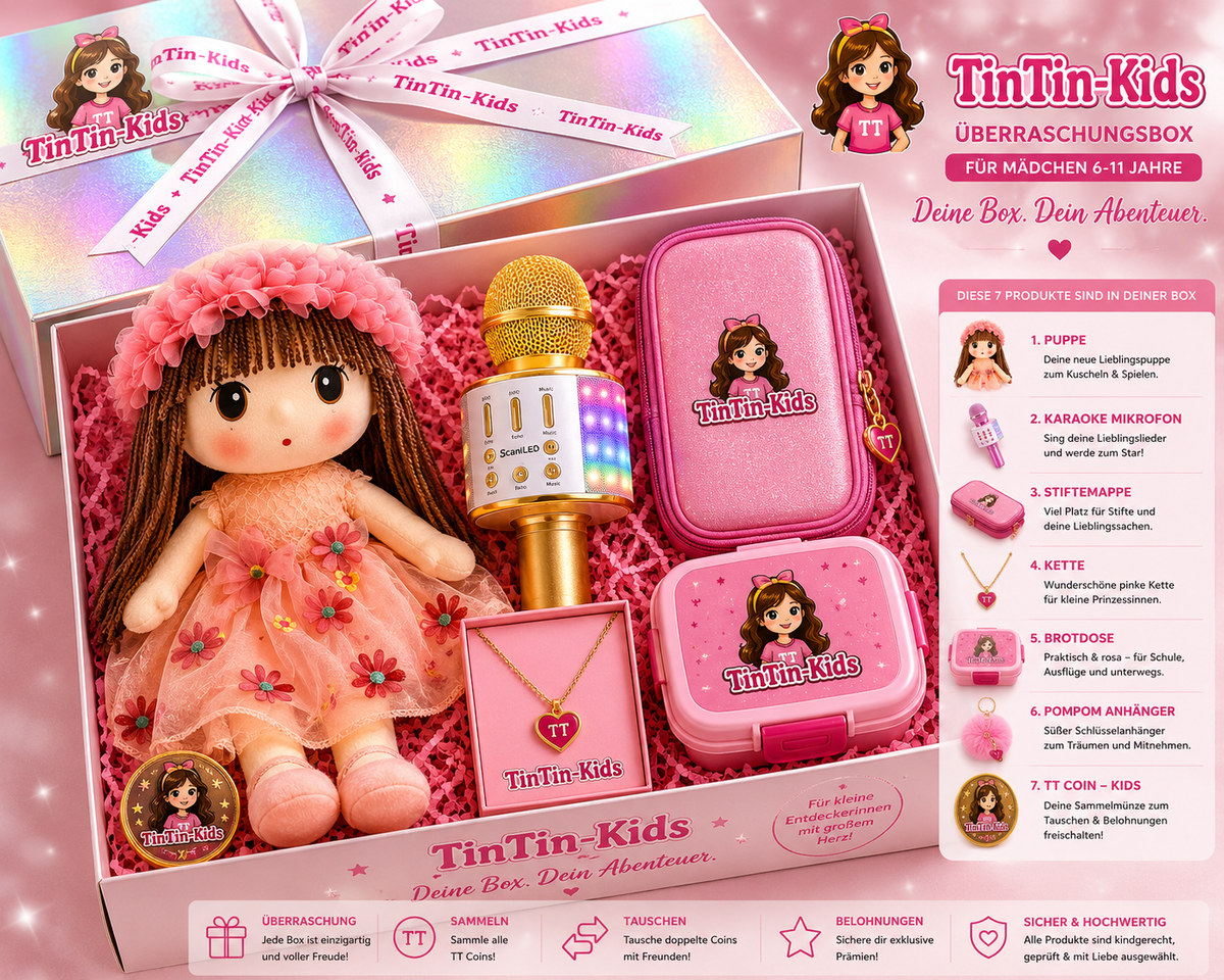 TinTin-Kids Box Girl 6j-11j ‍