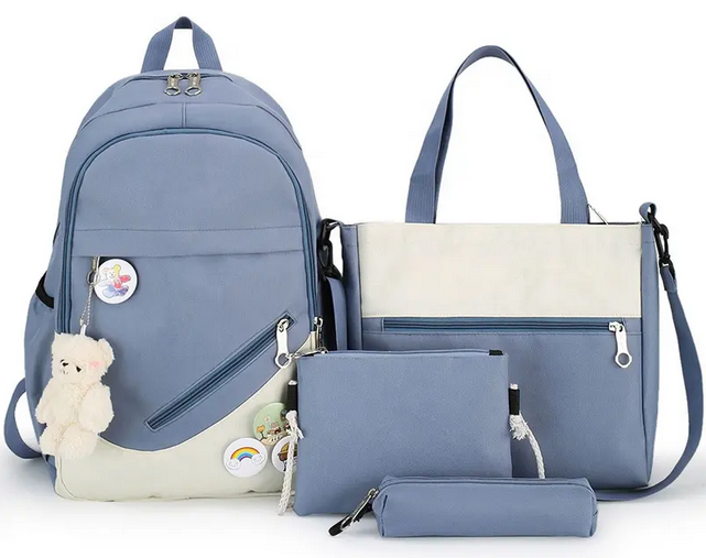 Schultasche-Set 4Tlg.