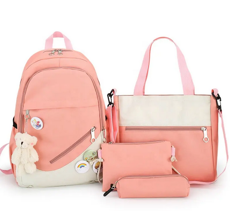 Schultasche-Set 4Tlg.