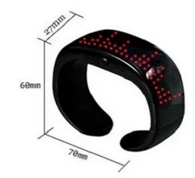 LED Armband, Blue tooth Programierbar Light up USB Aufladbar ‍
